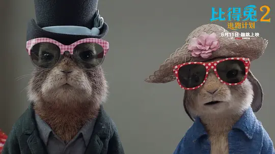 动漫电影《比得兔2：逃跑计划》解说文案/片源下载
