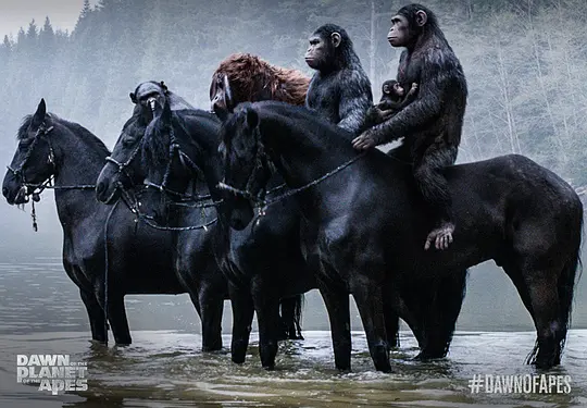 科幻电影《猩球崛起2：黎明之战》解说文案/片源下载